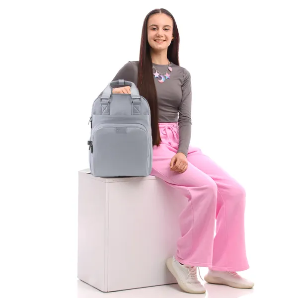 Рюкзак шкільний підлітковий GoPack Education Teens 179 бежевий (GO25-179M-2) - Фото 20