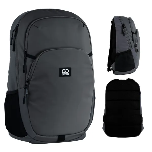 Рюкзак шкільний підлітковий GoPack Education Teens 185 темно-сірий (GO25-185L-1) - Фото 5