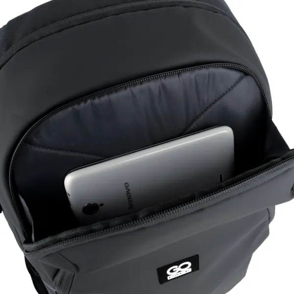 Рюкзак шкільний підлітковий GoPack Education Teens 185 темно-сірий (GO25-185L-1) - Фото 9