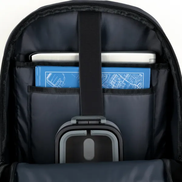Рюкзак шкільний підлітковий GoPack Education Teens 185 темно-сірий (GO25-185L-1) - Фото 10