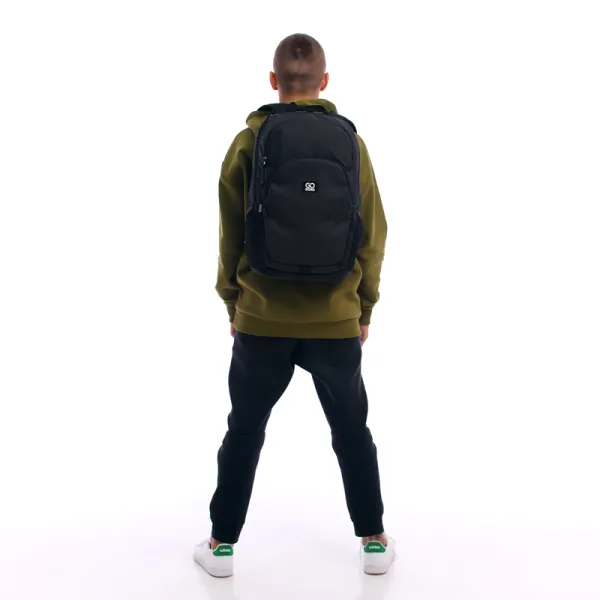 Рюкзак шкільний підлітковий GoPack Education Teens 185 чорний (GO25-185L-2) - Фото 12