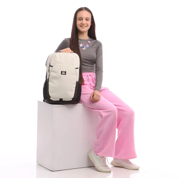 Рюкзак шкільний підлітковий GoPack Education Teens 185 бежевий (GO25-185L-3) - Фото 13