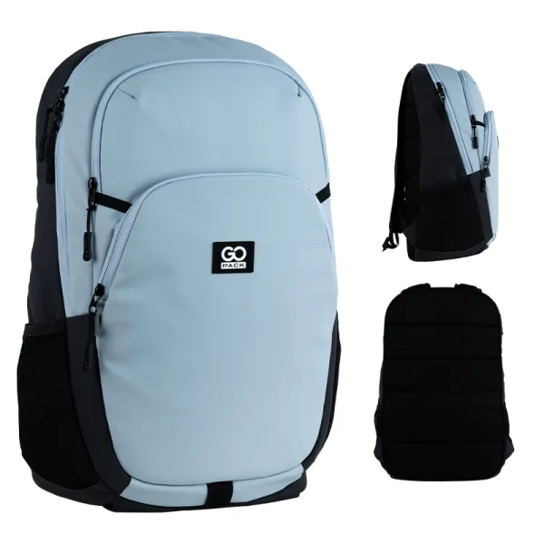 Рюкзак шкільний підлітковий GoPack Education Teens 185 блакитний (GO25-185L-4) - Фото 4