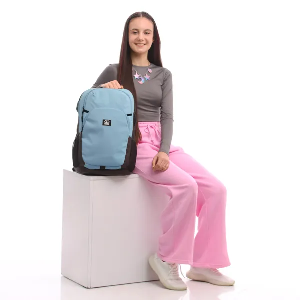 Рюкзак шкільний підлітковий GoPack Education Teens 185 блакитний (GO25-185L-4) - Фото 13