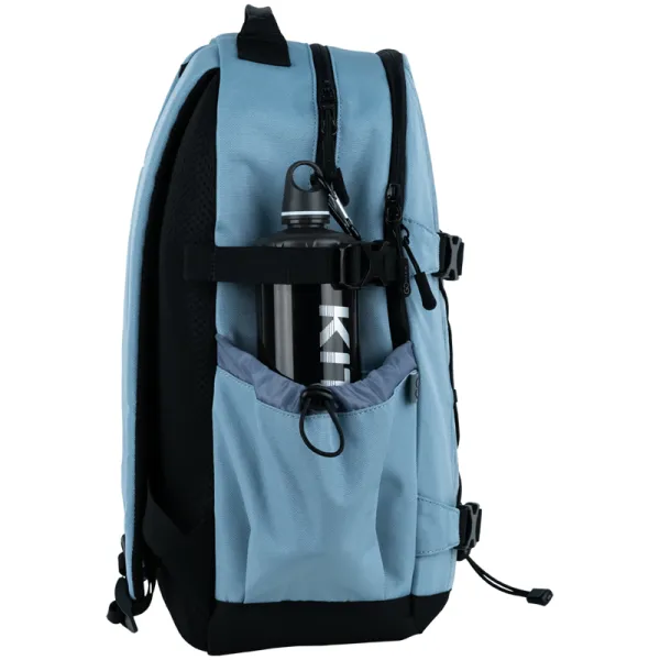Рюкзак шкільний підлітковий GoPack Education Teens 186 блакитний (GO25-186L-2) - Фото 4