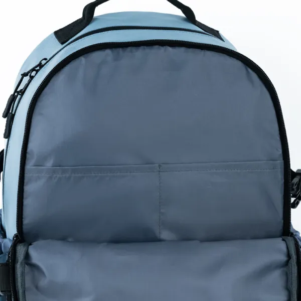 Рюкзак шкільний підлітковий GoPack Education Teens 186 блакитний (GO25-186L-2) - Фото 8