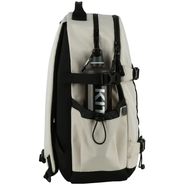Рюкзак шкільний підлітковий GoPack Education Teens 186 бежевий (GO25-186L-4) - Фото 4