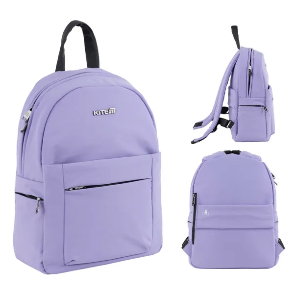 Рюкзак шкільний підлітковий Kite Education teens 1020S-2 бузковий (K25-1020S-2) - Фото 1
