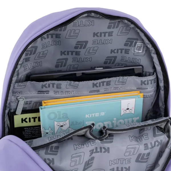 Рюкзак шкільний підлітковий Kite Education teens 1020S-2 бузковий (K25-1020S-2) - Фото 11