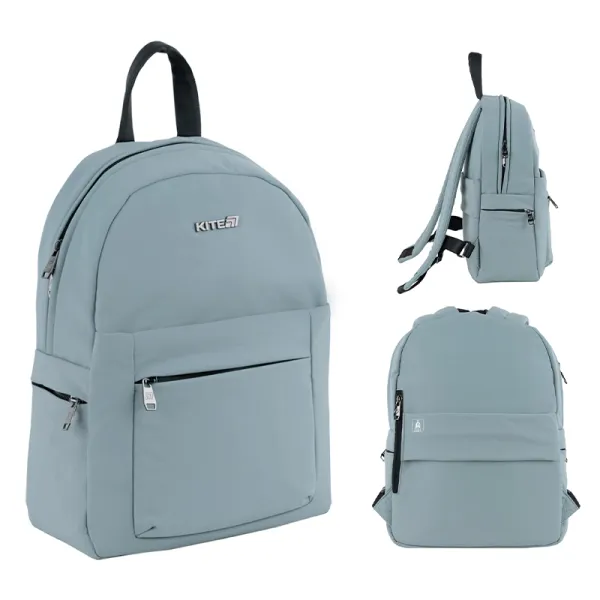 Рюкзак шкільний підлітковий Kite Education teens 1020S-3 сірий (K25-1020S-3) - Фото 2