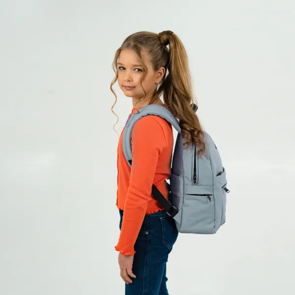 Рюкзак шкільний підлітковий Kite Education teens 1020S-3 сірий (K25-1020S-3) - Фото 19