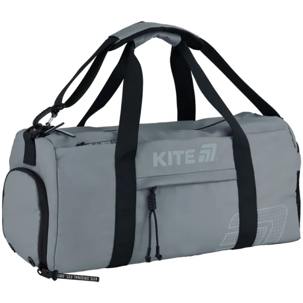 Сумка спортивна підліткова Kite Education teens 2530-2 сіра (K25-2530-2) - Фото 2