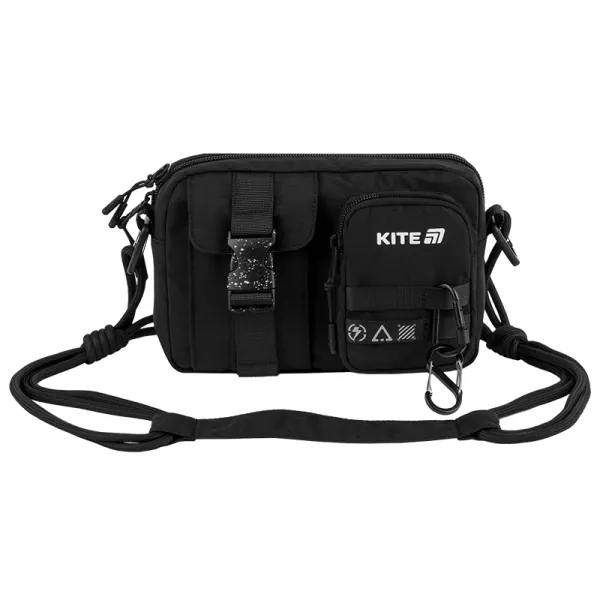 Сумка-кроссбоди подростковая Kite Education teens 2522-4 черная (K25-2522-4) - Фото 2