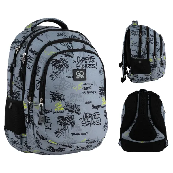 Рюкзак шкільний підлітковий GoPack Teens 162M-4 (GO25-162M-4) - Фото 4