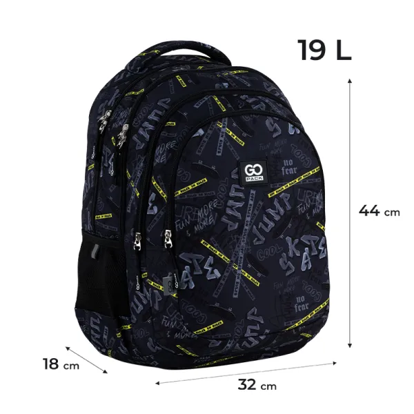 Рюкзак шкільний підлітковий GoPack Teens 162L-5 (GO25-162L-5) - Фото 1
