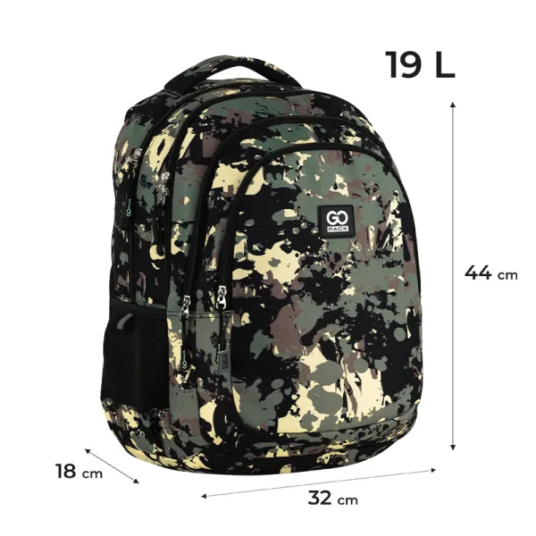 Рюкзак шкільний підлітковий GoPack Teens 162L-6 (GO25-162L-6) - Фото 1
