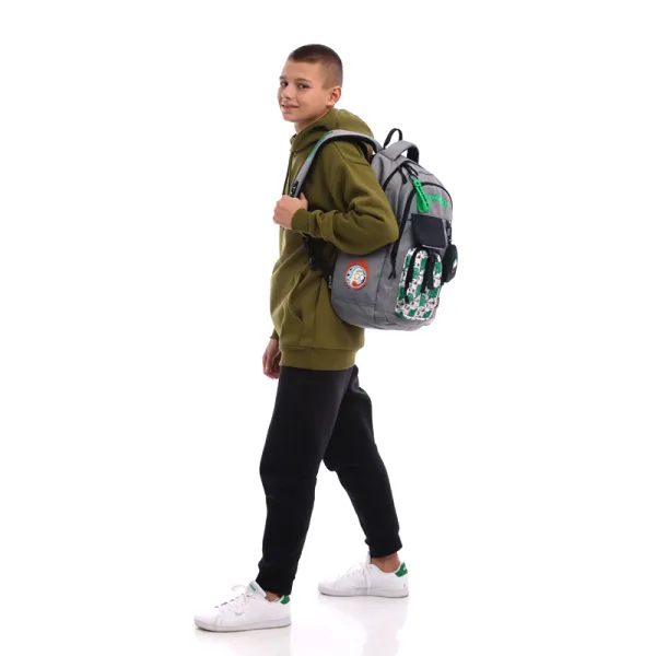 Рюкзак шкільний підлітковий Kite Education teens 2597L RM сірий (RM25-2597L) - Фото 23