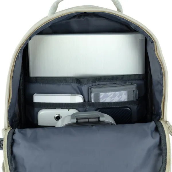 Рюкзак шкільний підлітковий GoPack Education Teens 147 бежевий (GO25-147M-1) - Фото 10