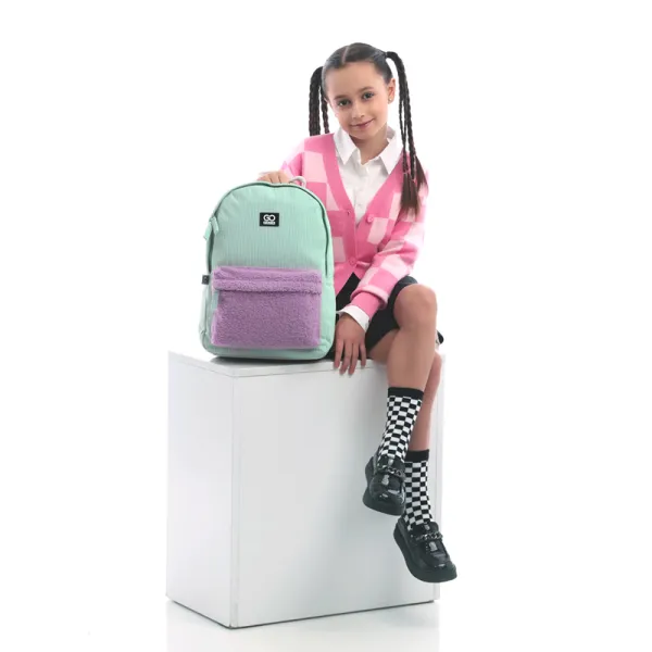Рюкзак шкільний підлітковий GoPack Education Teens 147 м'ятний (GO25-147M-2) - Фото 13