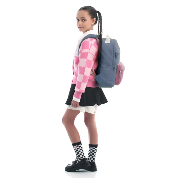 Рюкзак шкільний підлітковий GoPack Education Teens 147 темно-сірий (GO25-147M-3) - Фото 14