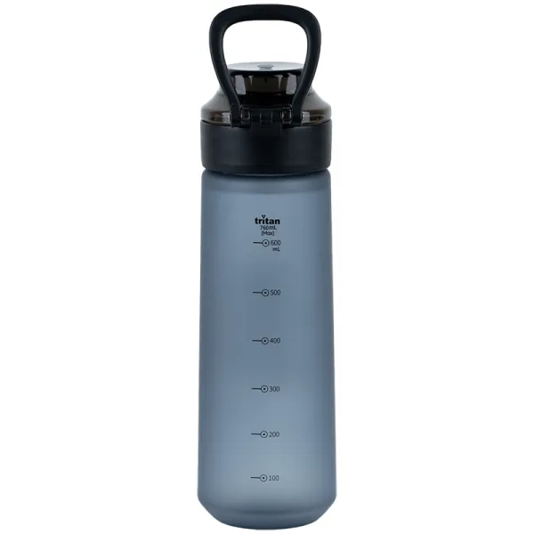 Пляшечка для води Kite 760 мл сіра, тританова (K25-1214-1) - Фото 1