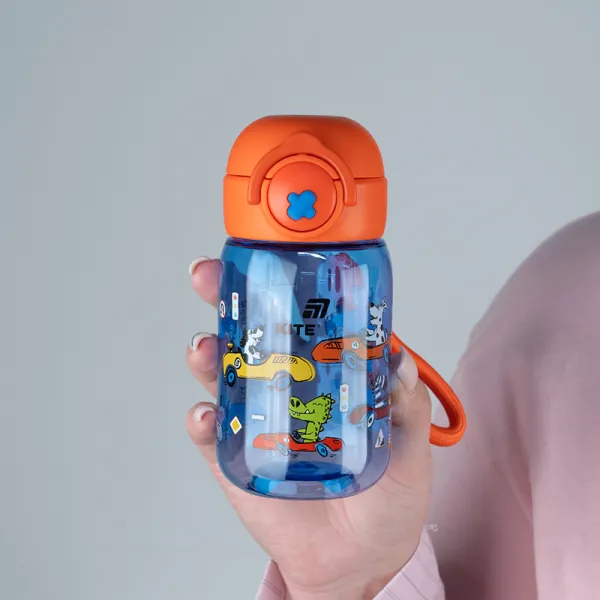 Пляшечка для води дитяча Kite 360 ??мл тританова Cars (K25-1235-2) - Фото 4
