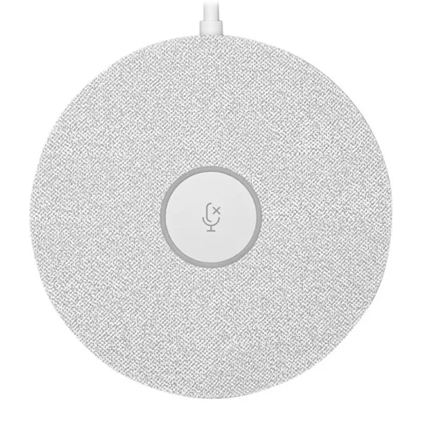 Микрофон USB Rally Mic Pod, белый Logitech (952-000038) - Фото 8