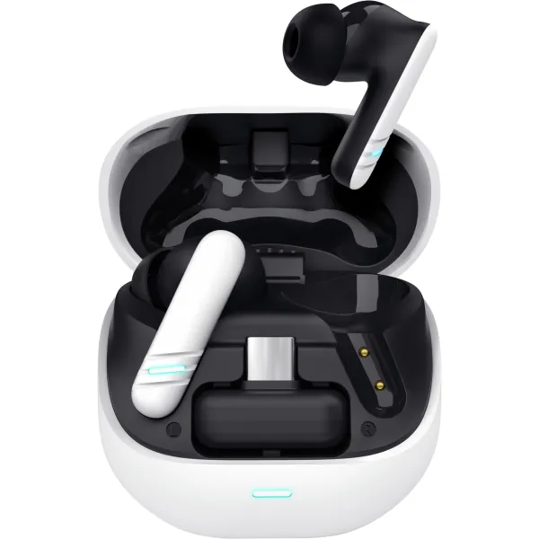 Наушники беспроводные BT 5.3 TWS GTX 409 Oxxie Earbuds, ENC, SBC, Mic, белые Trust (25478_TRUST)
