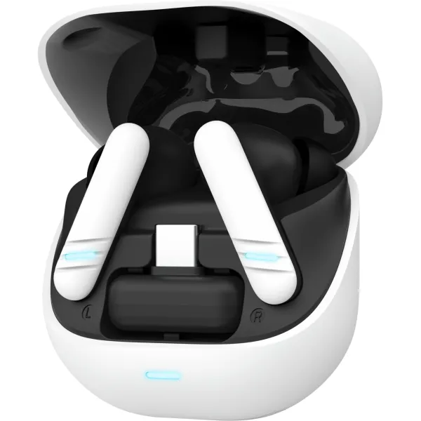Наушники беспроводные BT 5.3 TWS GTX 409 Oxxie Earbuds, ENC, SBC, Mic, белые Trust (25478_TRUST) - Фото 8