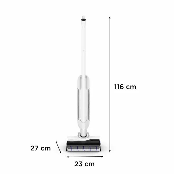 Пилосос безпровідний миючий X-Clean 10, 200Вт, 0.67 л., НЕРА, білий Rowenta (GZ7540WO) - Фото 2