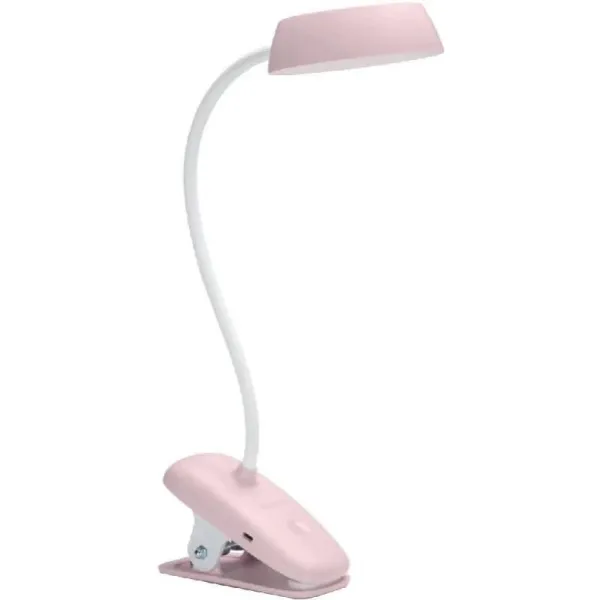 Лампа настольная с аккумулятором 3Вт, 1200мАч, 4000K, USB-A, розовая Donutclip Philips (929003179607) - Фото 5
