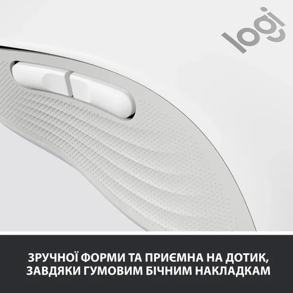 Мышь беспроводная M650 L Signature, белая Logitech (910-006238) - Фото 3