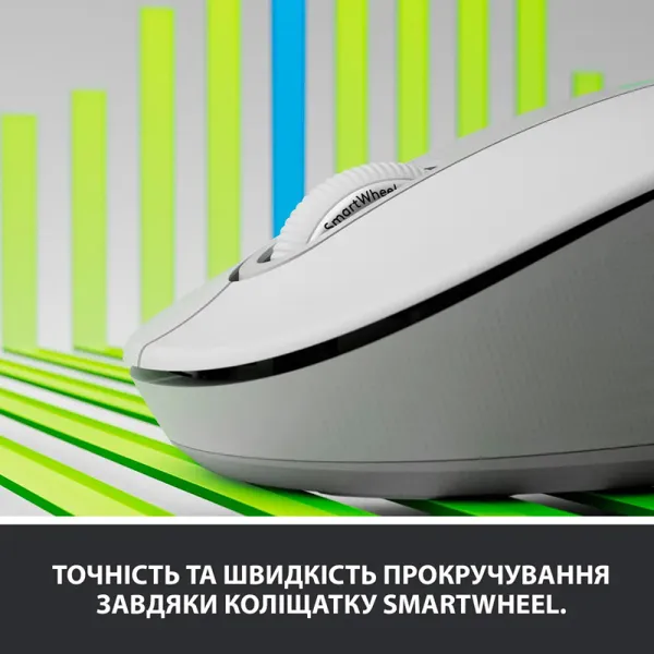 Мышь беспроводная M650 L Signature, белая Logitech (910-006238) - Фото 8