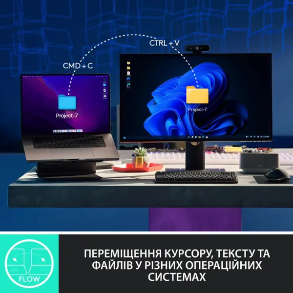 Миша бездротова MX Master 3S Performance, графітова Logitech (910-006559) - Фото 3