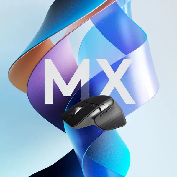Миша бездротова MX Master 3S Performance, світло-сіра Logitech (910-006560) - Фото 6