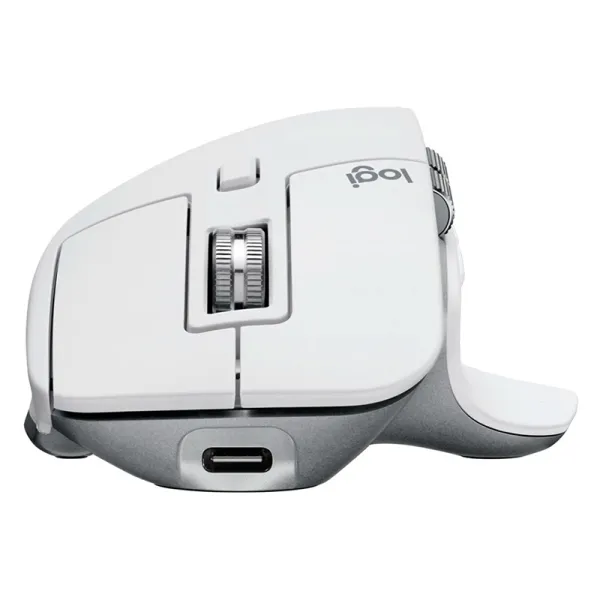 Мышь беспроводная MX Master 3S для Mac Performance, светло-серая Logitech (910-006572) - Фото 2