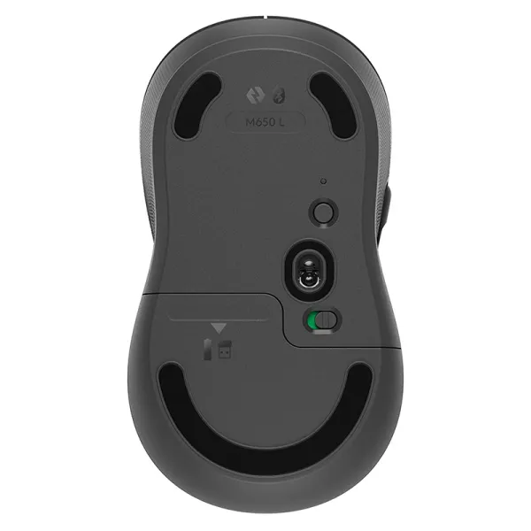 Мышь беспроводная M650 L Signature for Business, графитовая Logitech (910-006348) - Фото 3