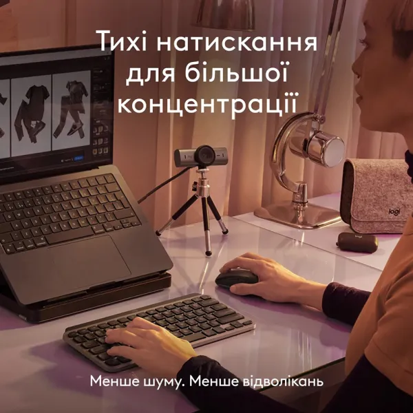 Мышь беспроводная MX Anywhere 3S для Mac, светло-серая Logitech (910-006946) - Фото 7