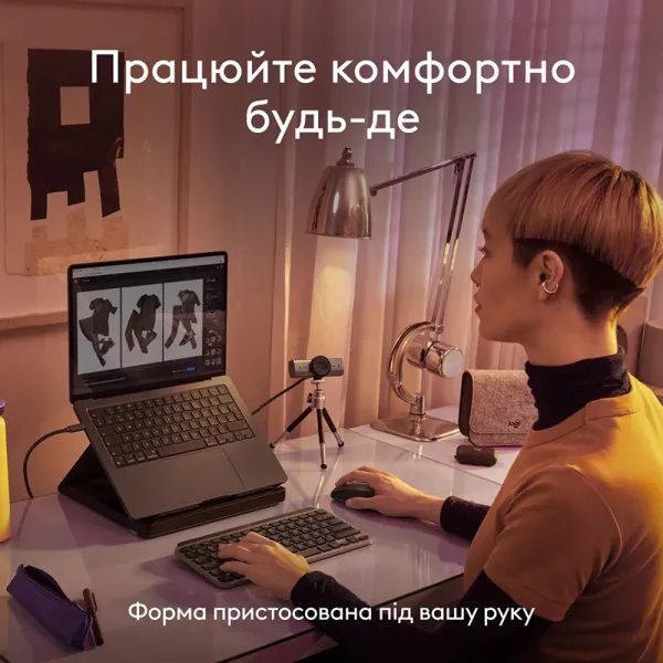 Мышь беспроводная MX Anywhere 3S для Mac, Space Grey Logitech (910-006947) - Фото 8