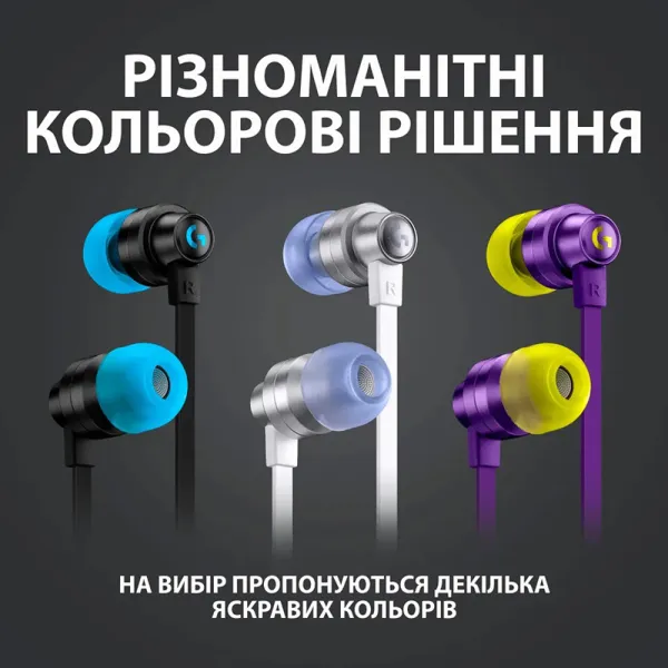 Наушники проводные игровые G333, белые Logitech (981-000930) - Фото 3