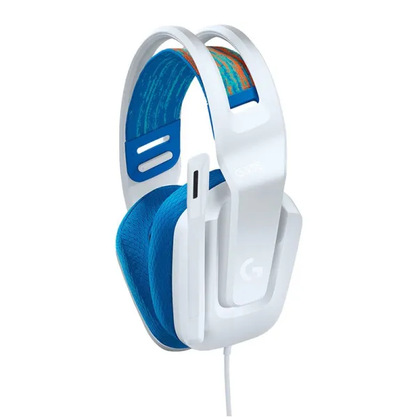 Гарнітура дротова ігрова G335, біла Logitech (981-001018) - Фото 8