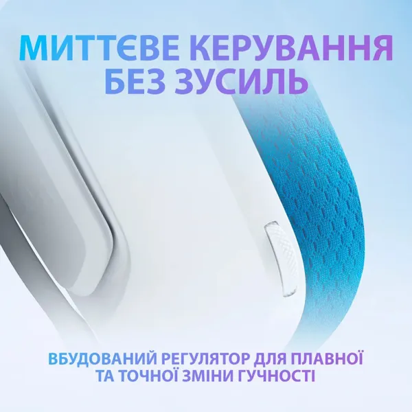 Гарнітура дротова ігрова G335, біла Logitech (981-001018) - Фото 10