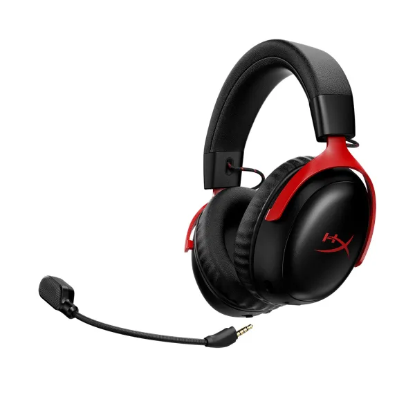 Гарнитура WL/USB-A/USB-C игровая Cloud III S, чёрно-красная HyperX (A59Z0AA) - Фото 11