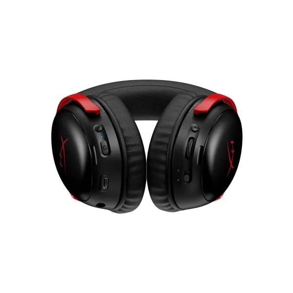 Гарнитура WL/USB-A/USB-C игровая Cloud III S, чёрно-красная HyperX (A59Z0AA) - Фото 13