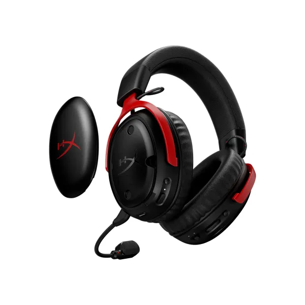 Гарнитура WL/USB-A/USB-C игровая Cloud III S, чёрно-красная HyperX (A59Z0AA) - Фото 14