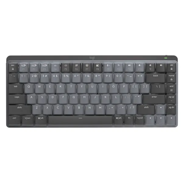 Клавиатура беспроводная механическая MX Mini Minimalist, UA, графитовая Logitech (920-010780) - Фото 10