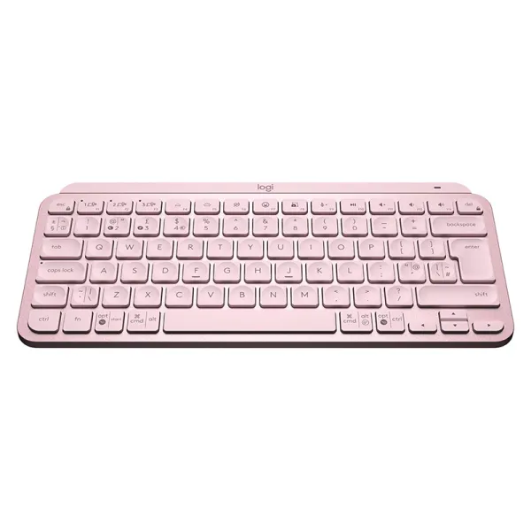 Клавиатура беспроводная MX Keys Mini Illuminated, UA, розовая Logitech (920-010500) - Фото 3