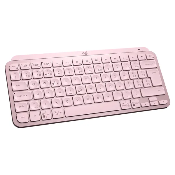 Клавиатура беспроводная MX Keys Mini Illuminated, UA, розовая Logitech (920-010500) - Фото 9