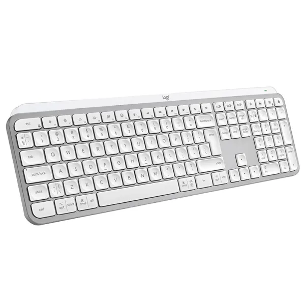 Клавіатура бездротова MX Keys S, UA, світло-сіра Logitech (920-011588) - Фото 6
