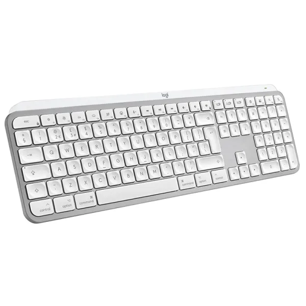 Клавиатура беспроводная MX Keys S для Mac, UA, светло-серая Logitech (920-011638) - Фото 8